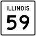 IL 59 route shield