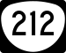ORE 212 route shield
